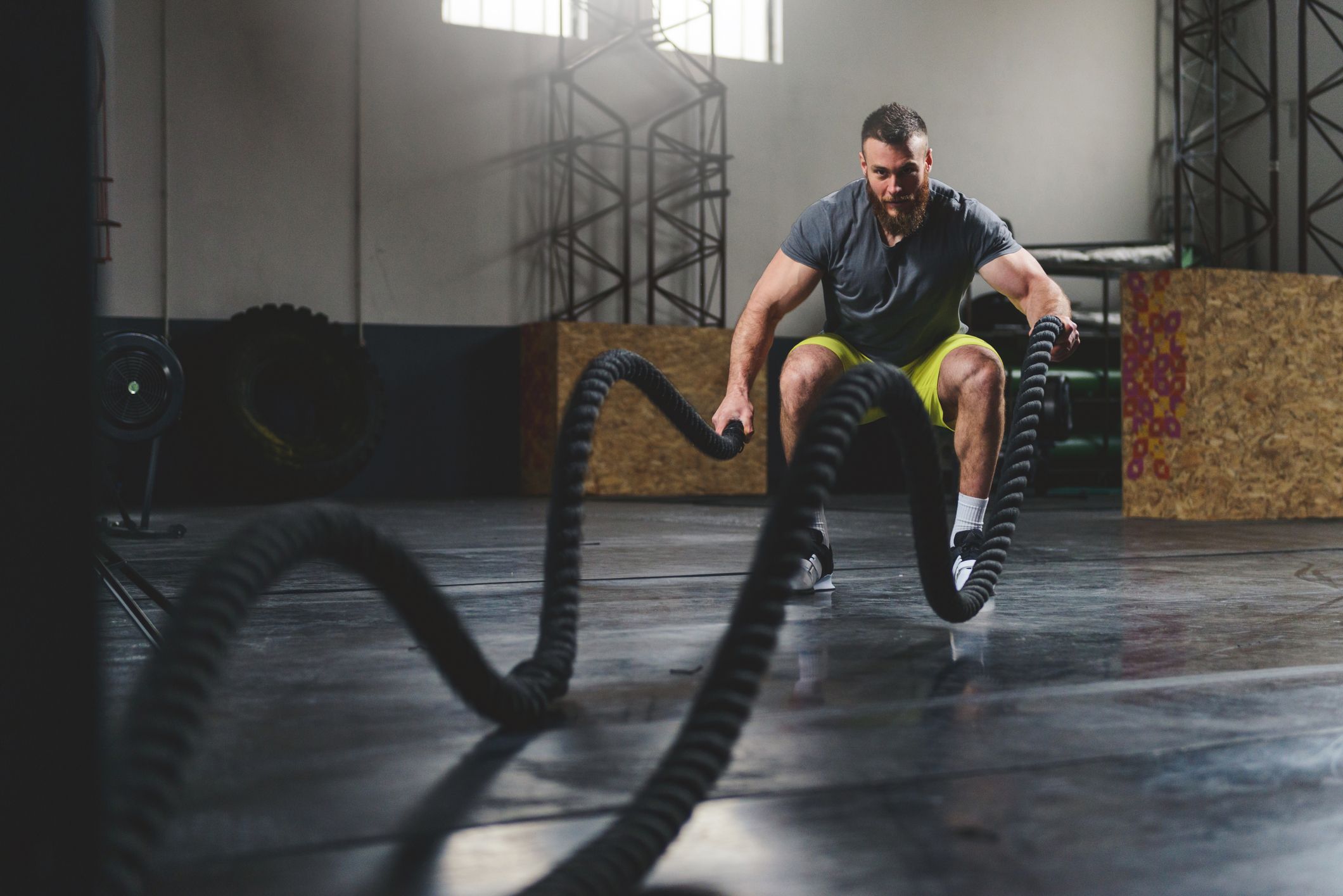 BATTLE ROPES ROUTINES